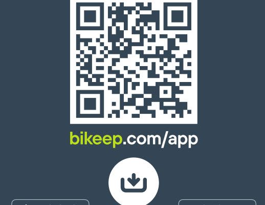 Download Bikeep app'en